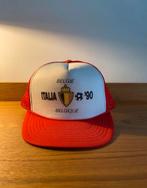 Unieke cap rode duivels WK90 italie, Enlèvement ou Envoi, Neuf, Casquette ou Bonnet