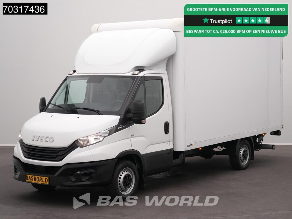 Iveco Daily 35S16 Automaat Laadklep 160PK Bakwagen Airco Cam, Auto's, Bestelwagens en Lichte vracht, Bedrijf, Te koop, Achteruitrijcamera