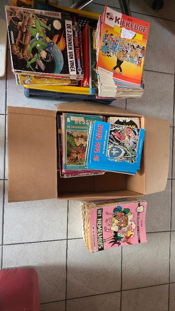 Strips allerlei, Livres, Enlèvement