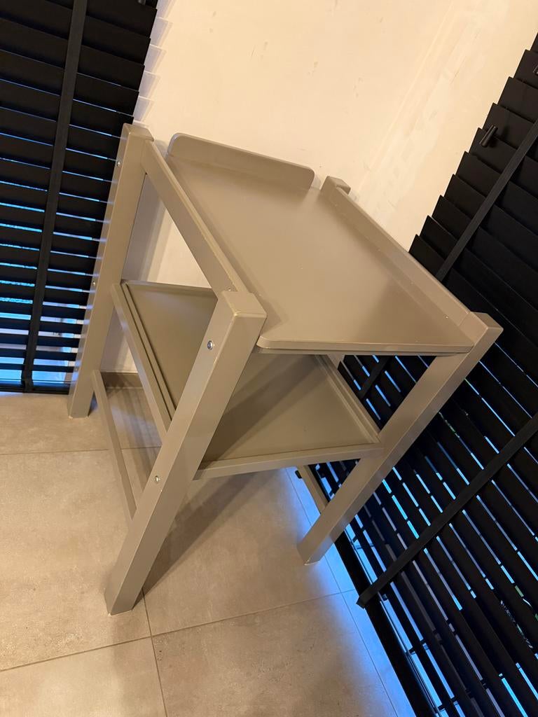 Verzorgingstafel / luiertafel taupe, Enlèvement, Utilisé, Autres types