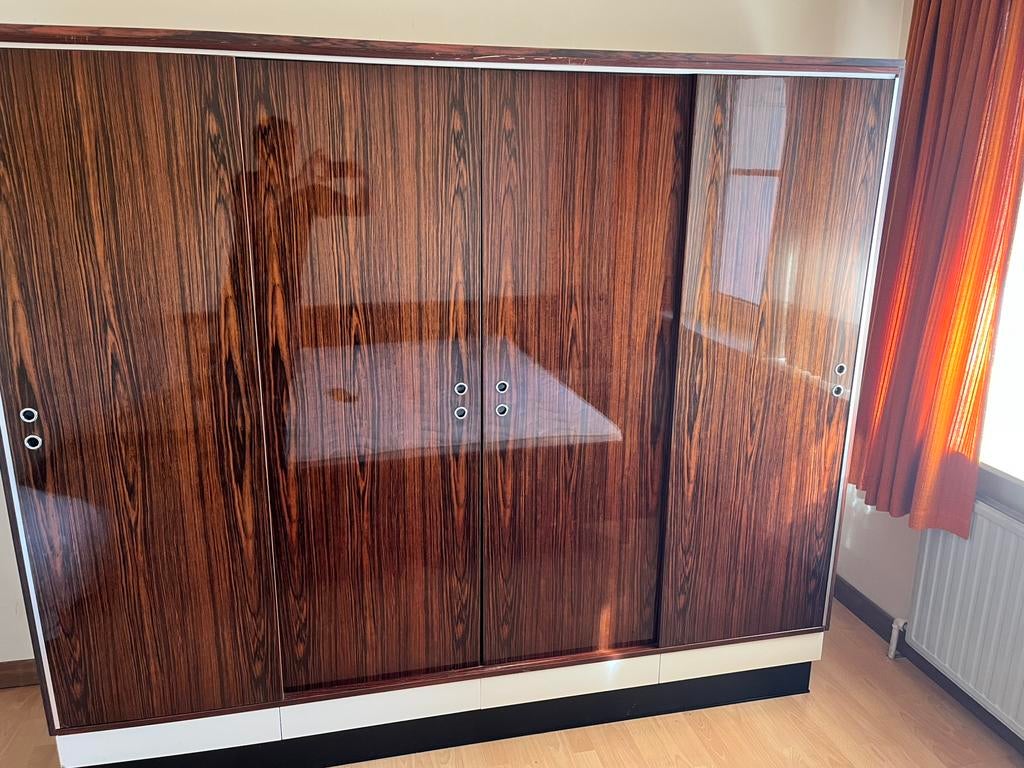 Slaapkamer jaren 60 gratis, Enlèvement, Utilisé, Deux personnes, Vintage jaren 60