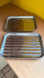 roestvrijstalen barbecue ovenschaal.25/30 cm, Ophalen of Verzenden