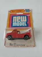 Vintage Matchbox Wreck Truck AFHALING LEES BESCHRIJVING, Enlèvement, Neuf, Voiture, Lesney