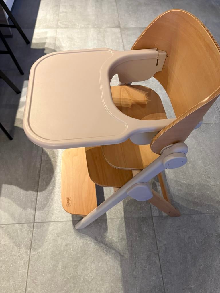 CHAISE HAUTE ÉVOLUTIVE CHICCO MERAVIGLIA, Ophalen, Zo goed als nieuw, Meegroeistoel, Afneembaar eetblad