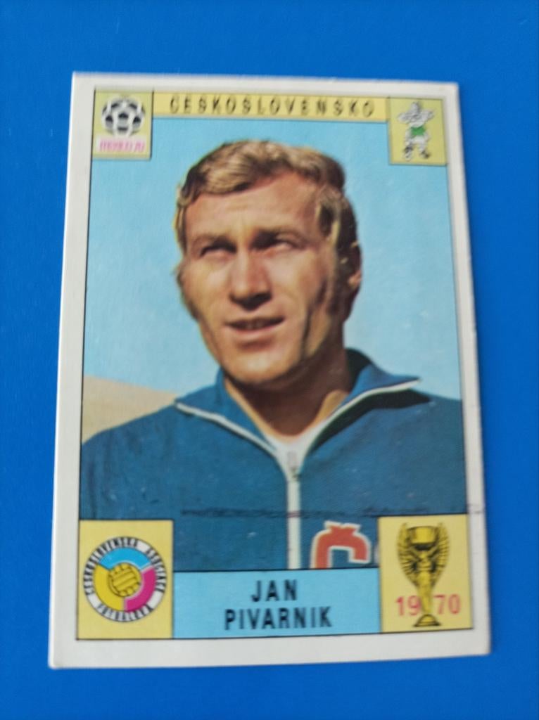 Panini Mexico 70 Československo Jan Pivarnik, Hobby & Loisirs créatifs, Autocollants & Images, Enlèvement ou Envoi