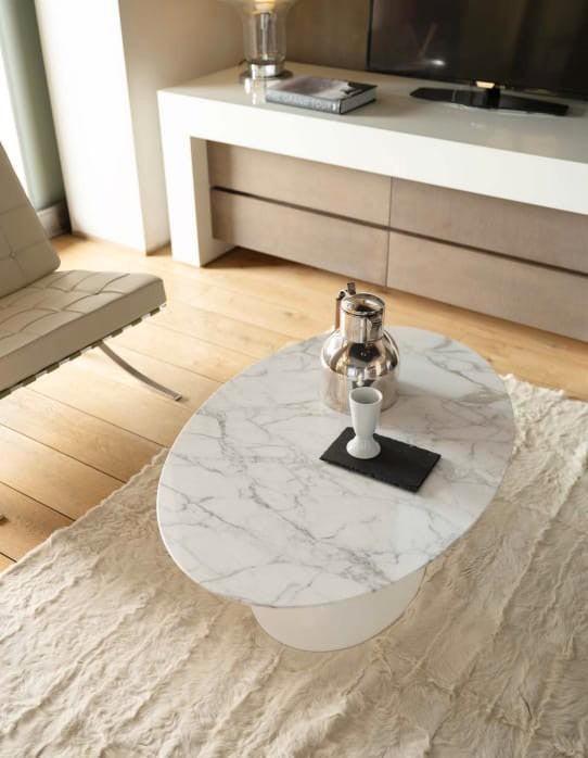 Café ️ tables tulipe eero saarinen mid-century, Maison & Meubles, Ameublement | Tapis & Moquettes, Rond, Blanc, Noir, Enlèvement ou Envoi