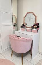 Coiffeuse + miroir, Enlèvement, Comme neuf, Blanc