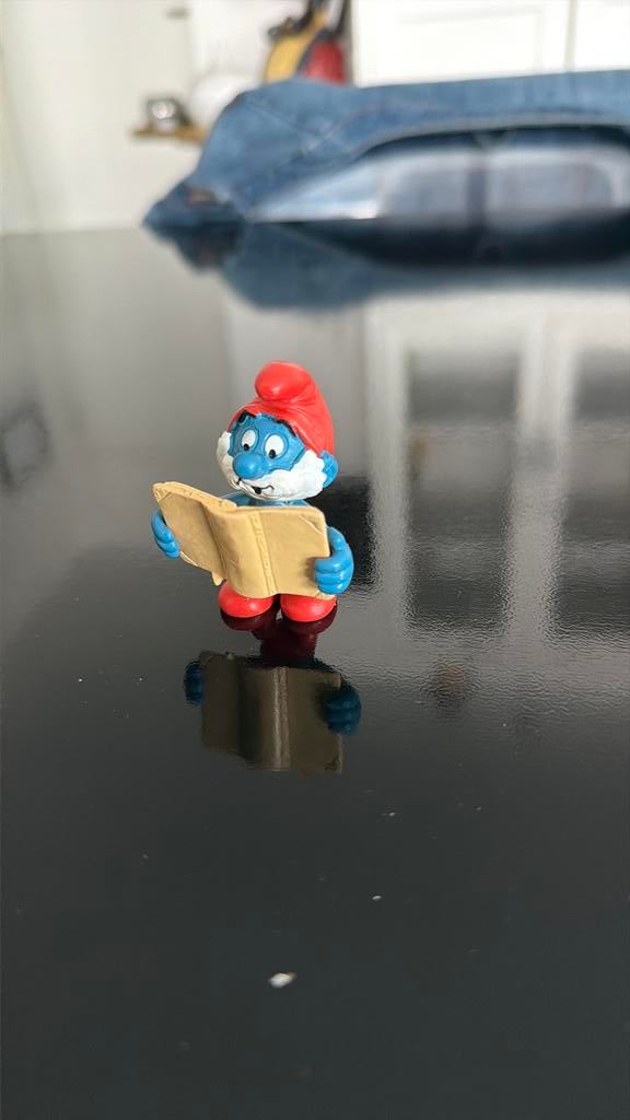 Grote smurf silan, Verzamelen, Smurfen, Ophalen, Zo goed als nieuw, Grote Smurf