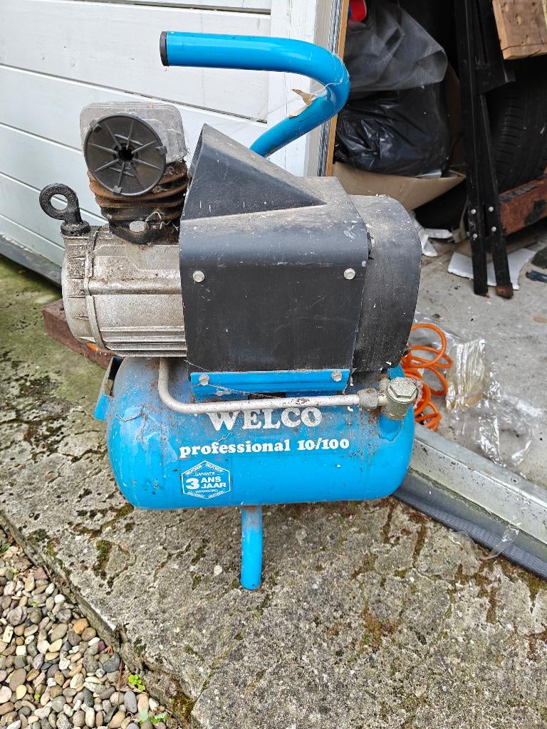 luchtcompressor, Ophalen, Gebruikt, 6 tot 10 bar, Minder dan 200 liter/min