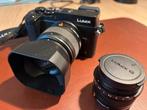 Panasonic GX8 + 2 top Leica lenzen., Audio, Tv en Foto, Fotocamera's Digitaal, Gebruikt, Spiegelreflex, Ophalen of Verzenden, Overige Merken