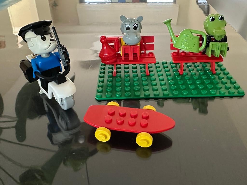 Lego Fabuland - 3 sets: 3715, 3721 + 3789, Lego, Plusieurs sets, Minifigurine, Utilisé