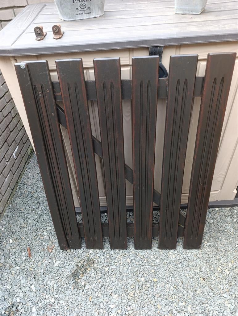 Tuinhek, Ophalen, Met poort, Gebruikt, Tuinhek