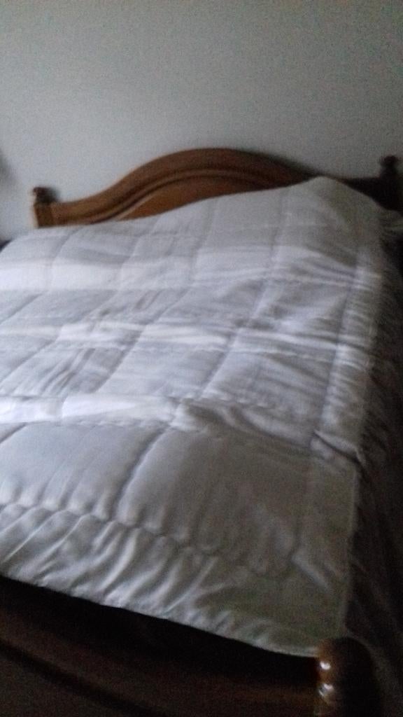 bed 180-220 +commode +2 nachtkastjes, Ophalen, Verstelbaar, Bruin, Klassiek