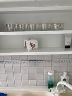 8 kleine druppelglaasjes Hertekamp, Ophalen, Zo goed als nieuw