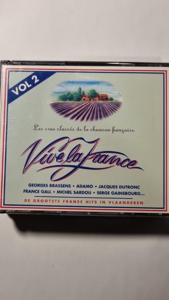 Vive La France Vol 2, Cd's en Dvd's, Cd's | Pop, Gebruikt, Ophalen of Verzenden