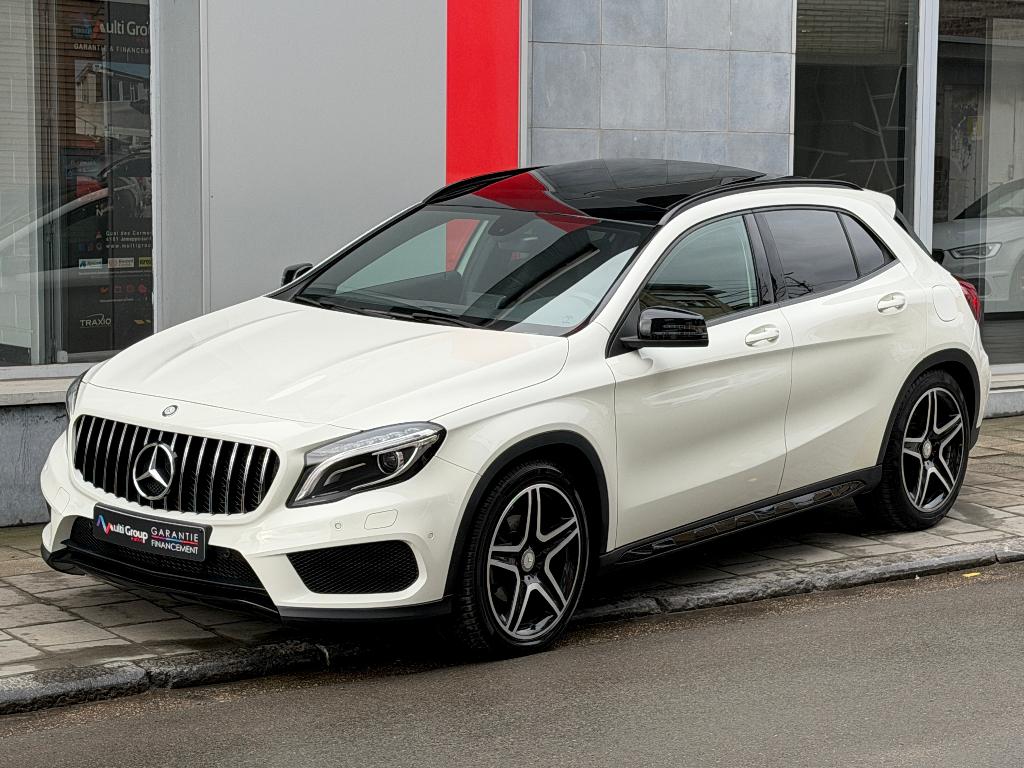 Mercedes GLA 200 d *GARANTIE 1jaar* Pack AMG/Bt Aut*26.000km, Auto's, Mercedes-Benz, 100 kW, 4 cilinders, Wit, Leder