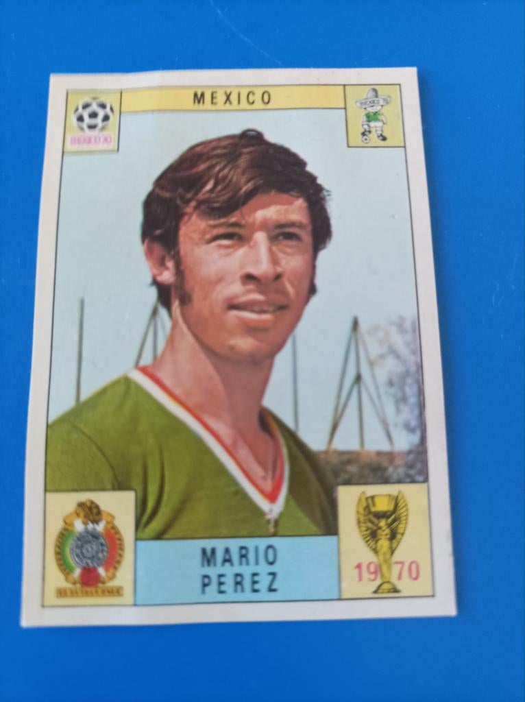Panini México 70, Mexique Mario Pérez, Enlèvement ou Envoi