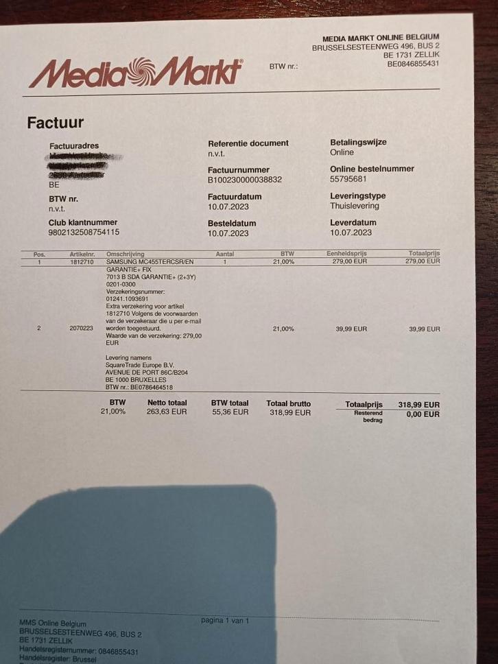 Samsung combi oven in prima en hygiënische staat., Electroménager, Fours, Utilisé, Autoportant, Moins de 45 cm, 45 à 60 cm, Air chaud