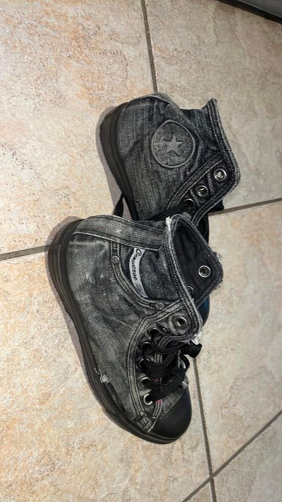 Converse vintage, Enlèvement, Porté, Chaussures basses, Noir