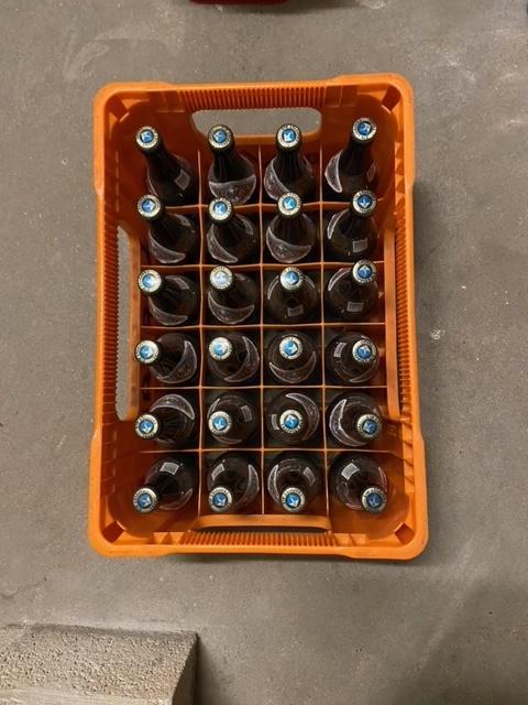 Orval 2018 - Bac complet 24 bouteilles, Verzamelen, Biermerken, Nieuw, Flesje(s), Overige merken, Ophalen of Verzenden