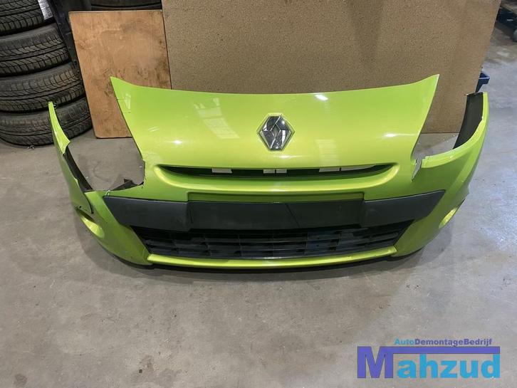 RENAULT CLIO 3 FACELIFT Groen TEDNO TEDN0 Voorbumper, Auto-onderdelen, Carrosserie, Bumper, Renault, Voor, Gebruikt