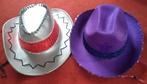 Chapeau de cowboy décoré, Enlèvement, Neuf, Article de fête