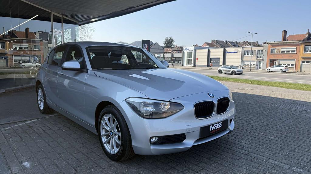 BMW 1 Serie 114 D* CLIM* EURO5* 5PORTES*, Autos, Achat, Entreprise, Noir, 5 portes