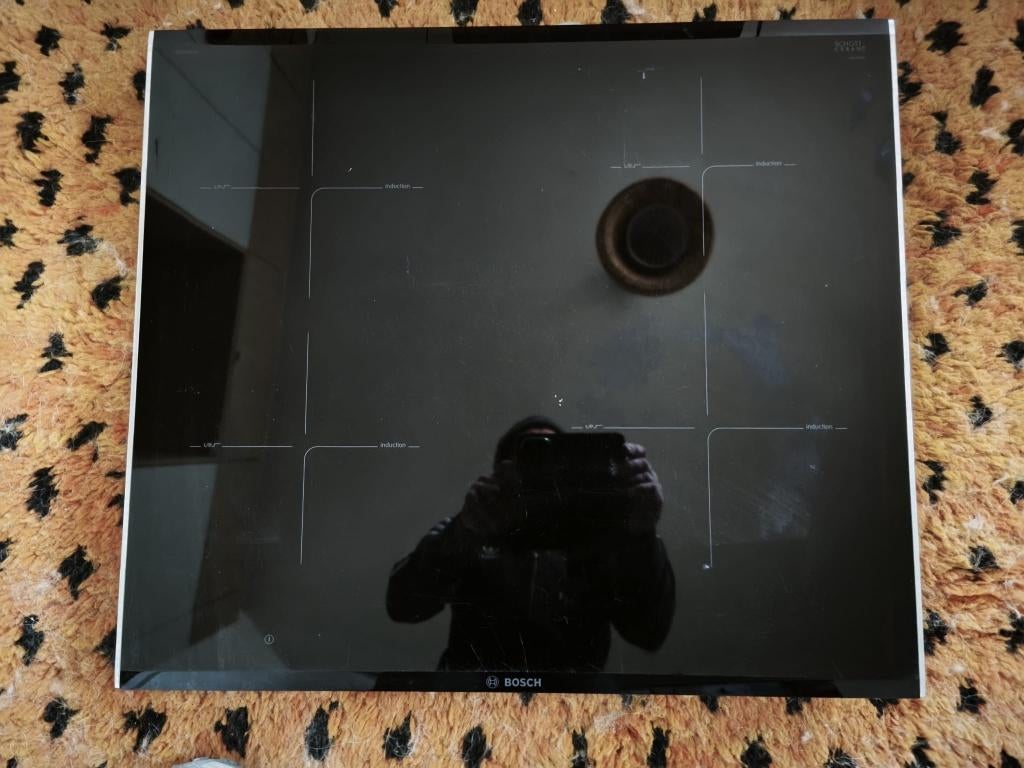 Bosch Serie 4 inductiekookplaat, Ophalen, 4 kookzones, Zo goed als nieuw, Inbouw