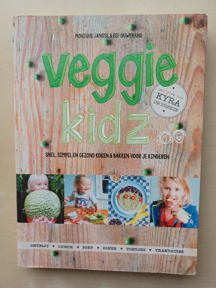 Veggie Kidz, Boeken, Kookboeken, Gelezen, Gezond koken, Vegetarisch, Ophalen of Verzenden