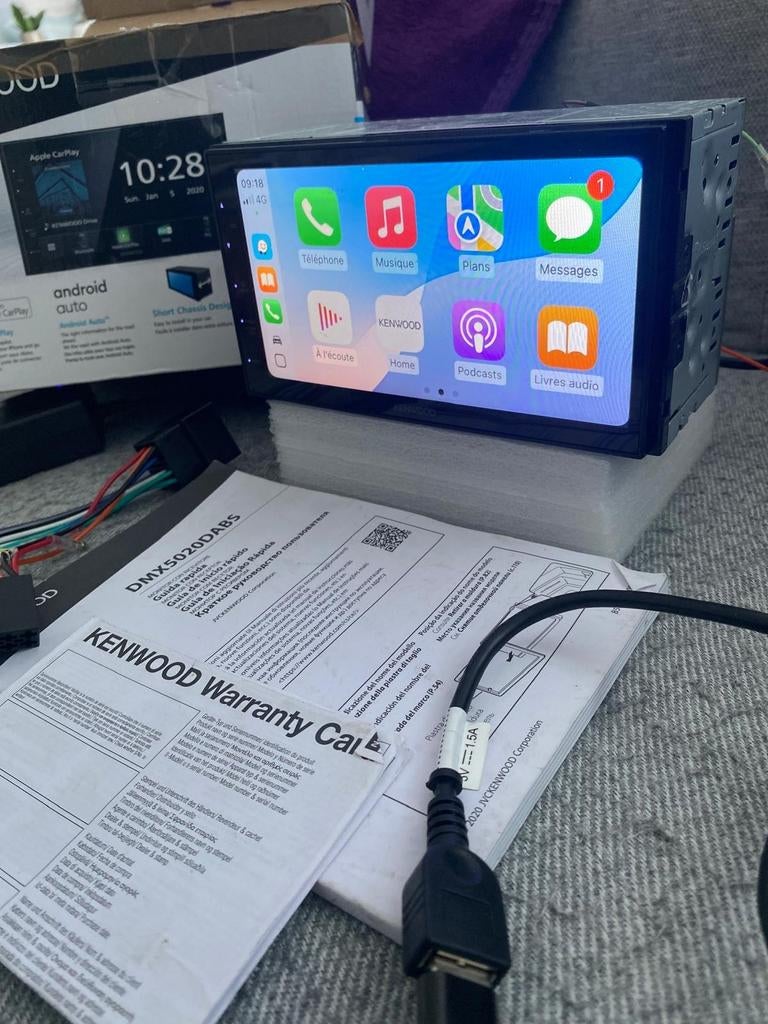 Autoradio kenwood, Auto diversen, Autoradio's, Ophalen of Verzenden