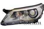 Volkswagen Tiguan (1/08-5/11) Koplamp Links (Bi-Xe) Originee, -, -, Nieuw, -