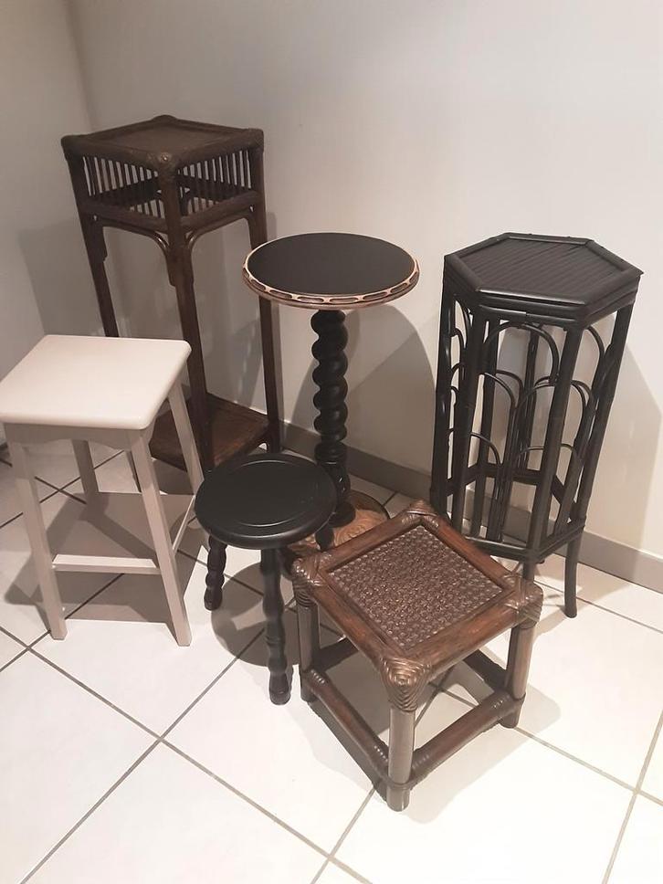 Verschillende plantenstaanders  !, Maison & Meubles, Accessoires pour la Maison | Colonnes & Piliers, Enlèvement