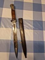Ww2 Duitse K98 bajonet met schede, Verzamelen, Ophalen of Verzenden
