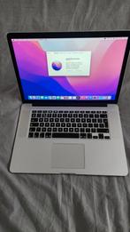 Te koop macbook pro 15.4 inch i7 2015, Informatique & Logiciels, Apple Macbooks, 256 GB, Comme neuf, Azerty, 15 pouces