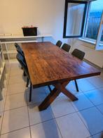 Grote massief eiken tafel, Huis en Inrichting, Ophalen