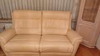 Twee heel mooie lederen 2 persoons zetels "ALS NIEUW", Huis en Inrichting, Zetels | Zetels, Ophalen, Zo goed als nieuw
