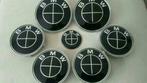 Bmw emblemen set van 7 logo's in full zwart of zwart wit, Auto-onderdelen, Ophalen of Verzenden, Nieuw, BMW