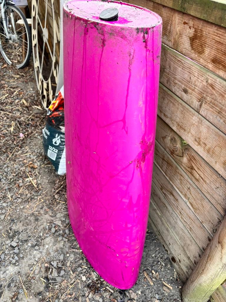 Grote roze plantenbak, Ophalen, Zo goed als nieuw