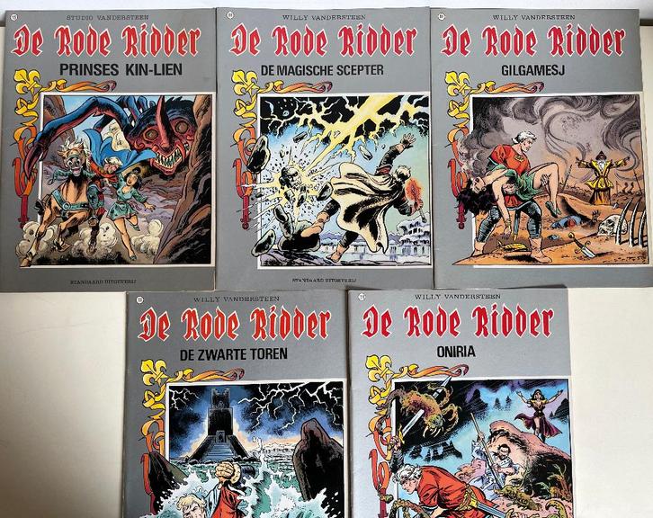 De Rode Ridder - nr. 115-141 - 1e drukken, Boeken, Stripverhalen, Verzenden