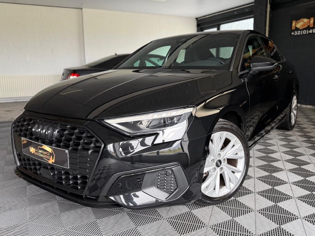 Audi A3 30TDI S-Tronic 1e eigenaarsgarantie 12 maanden, 4 cilinders, Zwart, 5 deurs, Particulier