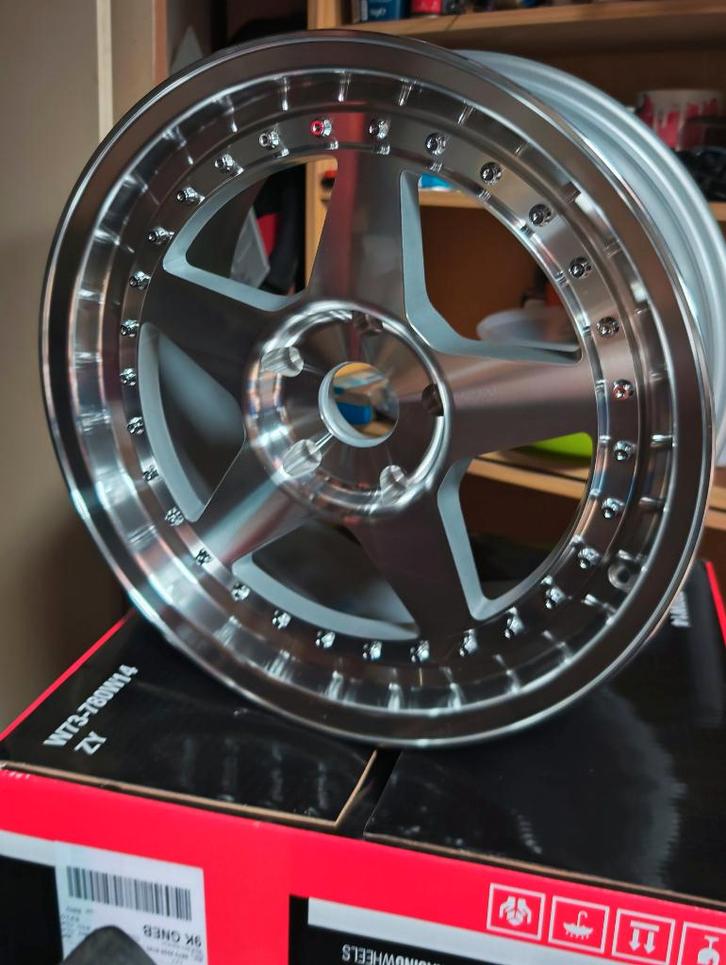 JR6 Wheels 17 Inch 5x120, Auto-onderdelen, Banden en Velgen, Velg(en), All Season, 17 inch, 235 mm, Personenwagen, Nieuw, Ophalen of Verzenden