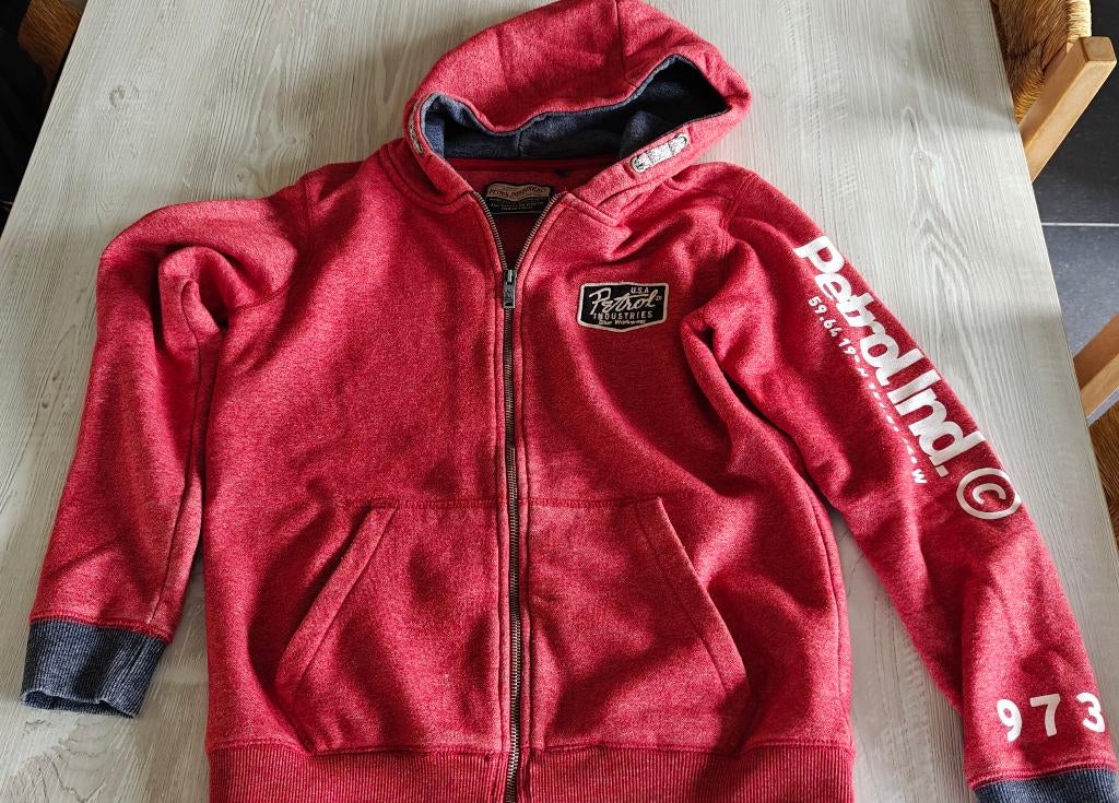 sweat à capuche pour garçon - taille 164, Garçon, Pull ou Veste, Petrol Industries, Comme neuf
