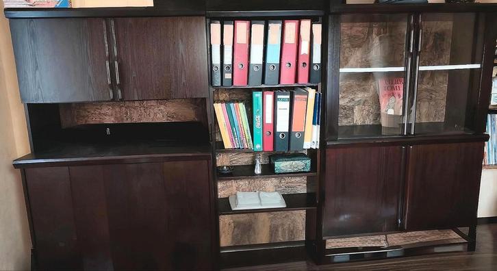 3 biblioteek kasten, Antiek en Kunst, Antiek | Meubels | Kasten, Ophalen