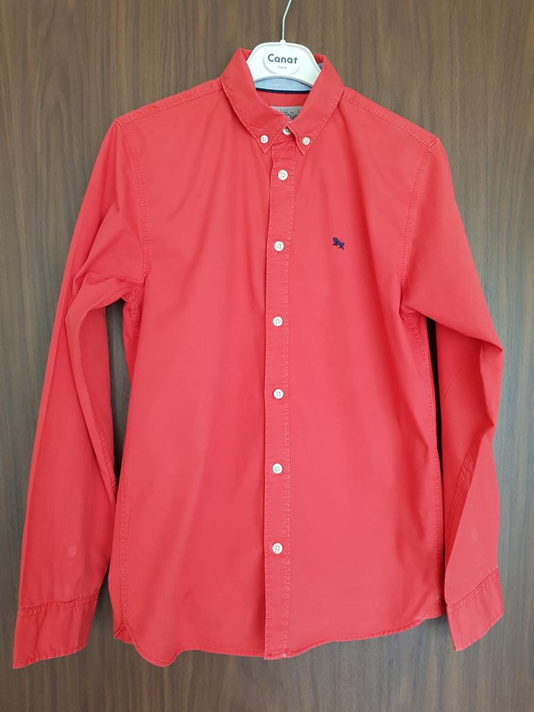 Hemd oranje, 14 jaar, nieuwe staat, Kinderen en Baby's, Kinderkleding | Maat 164, Ophalen, Zo goed als nieuw