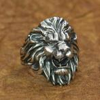 Ring - Lion heart - 925 Zilver, Verzenden, Nieuw, Dame of Heer, Zilver