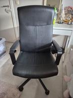 Bureaustoel, Huis en Inrichting, Bureaustoelen, Ophalen, Zwart, Zo goed als nieuw, Bureaustoel
