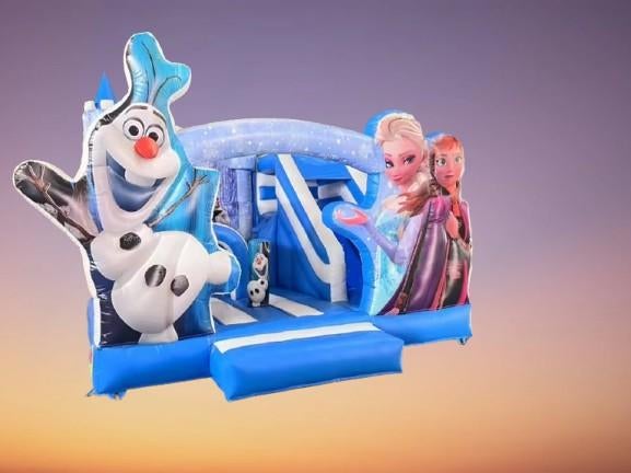 Springkasteel frozen, Ophalen