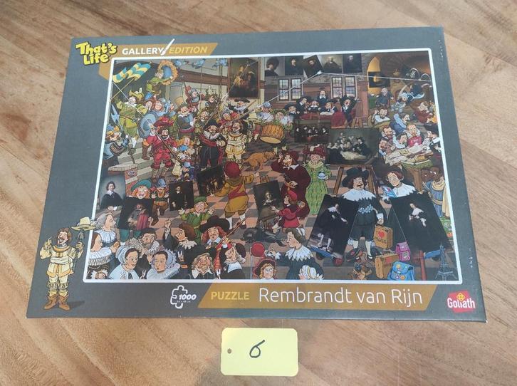 thats life schilders, Hobby & Loisirs créatifs, Sport cérébral & Puzzles, Comme neuf, Puzzle, 500 à 1500 pièces, Enlèvement ou Envoi