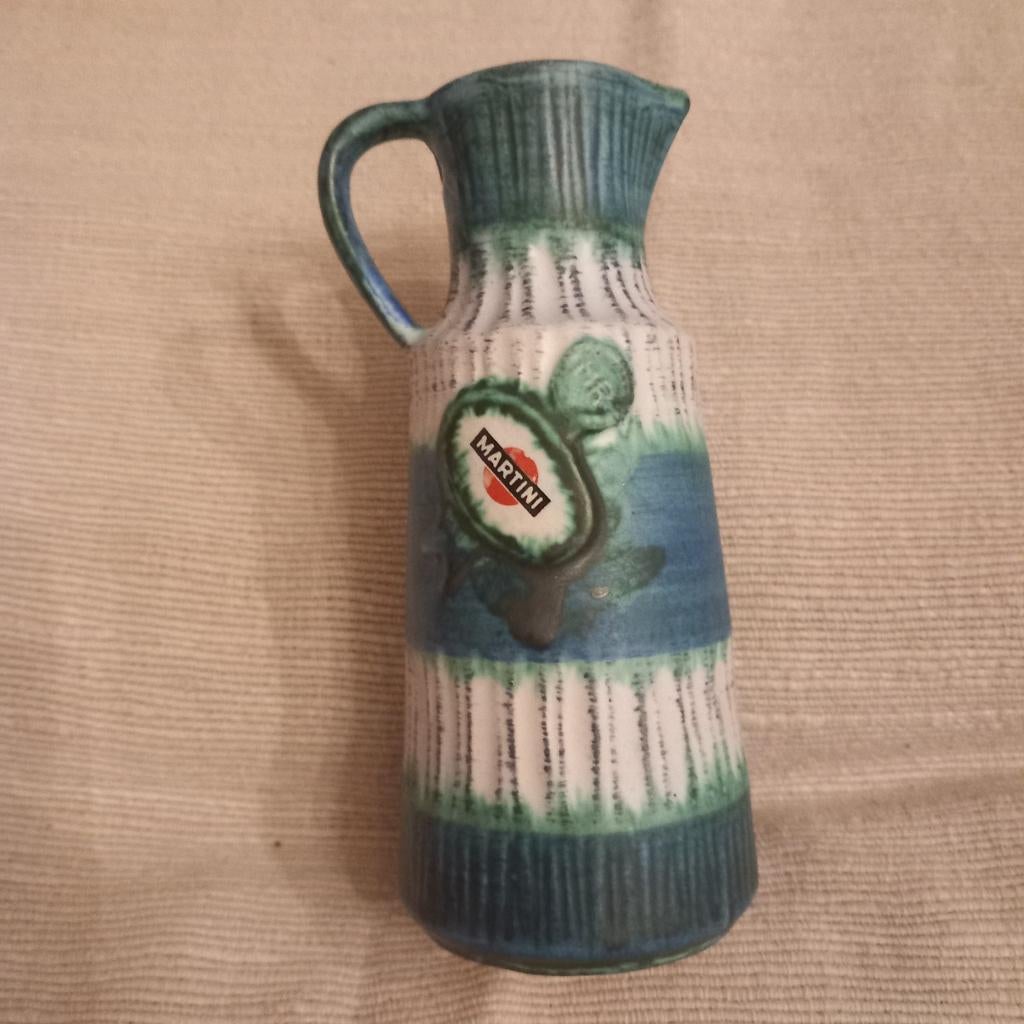 Martini - schenkvaasje - vintage - collector, Antiek en Kunst, Ophalen of Verzenden