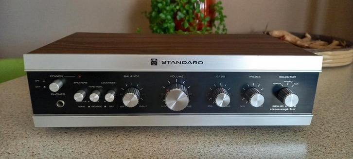 Sr standard mini versterker voorloper van marantz jaren 70, TV, Hi-fi & Vidéo, Amplificateurs & Ampli-syntoniseurs, Utilisé, Stéréo